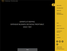 Tablet Screenshot of gatewaytechnolabs.com